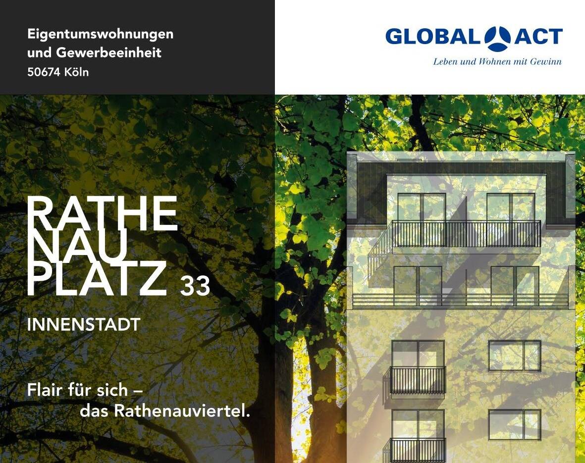 Modernisiert & energieeffizient! Urbanes Wohnen am Rathenauplatz, !WE10, 50674 Köln (Innenstadt-Süd Altstadt-Süd Neustadt-Nord Neustadt-Süd)