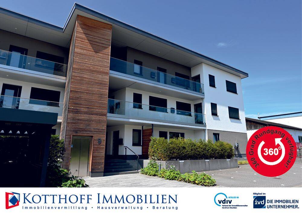 Moderne 2 Zimmer mit EBK, Terrasse und Stellplatz, 57392 Schmallenberg