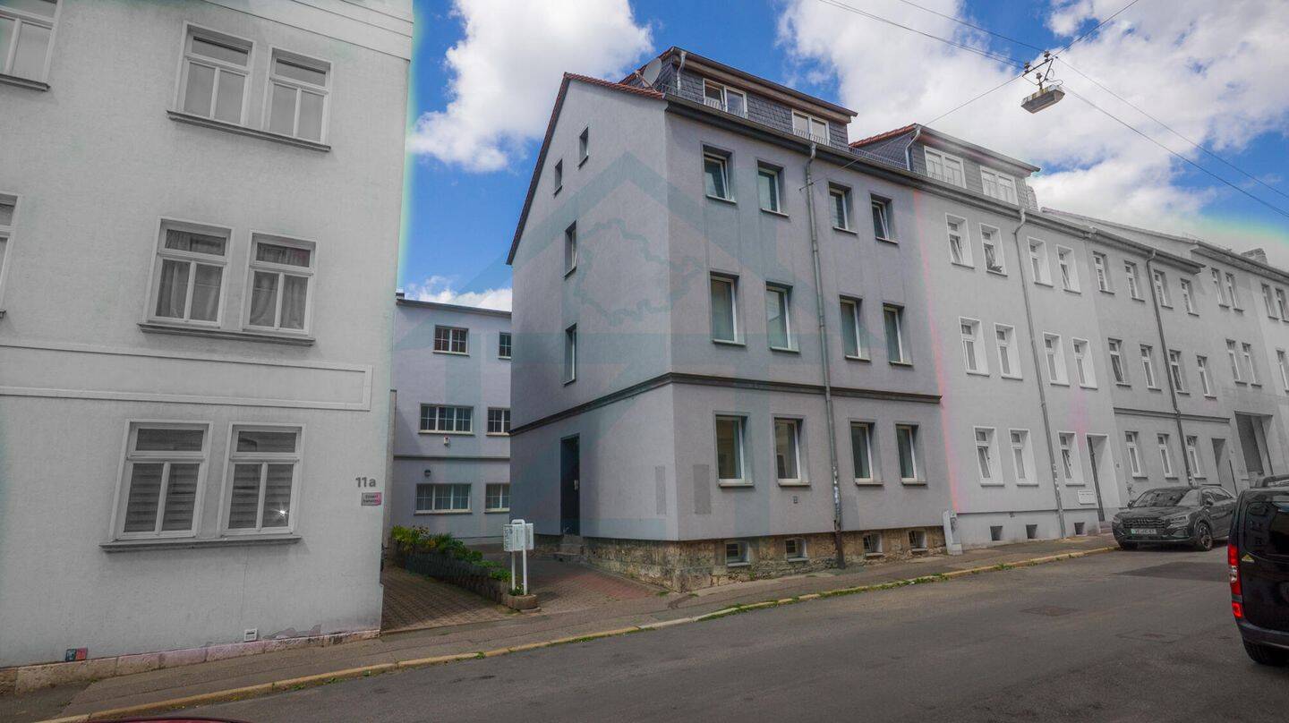 Attraktives und zentrumnahes Mehrfamilienhaus mit großer Gewerbefläche in Weimar, 99423 Weimar (Altstadt Innenstadt Nordvorstadt Südstadt Westvorstadt)
