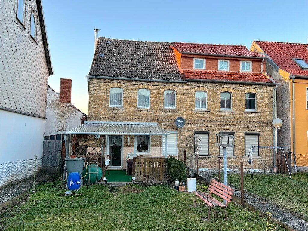 Keine Käuferprovision; Einfamilienhaus mit Anbau, Nebengebäude und Garten, 99759 Niedergebra