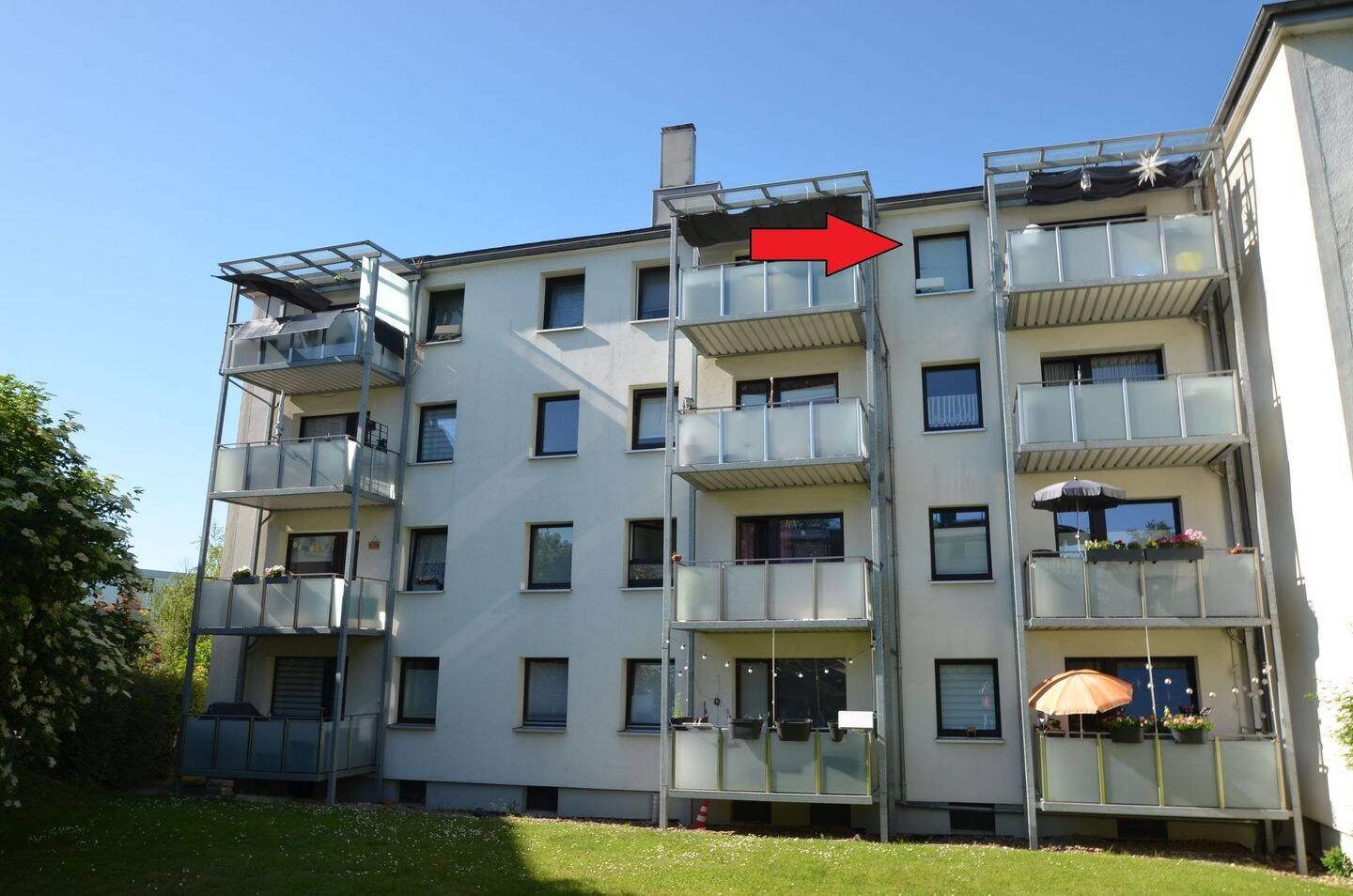 vermietete 3-Zimmer-Eigentumswohnung mit Balkon in Wolfenbüttel, 38304 Wolfenbüttel