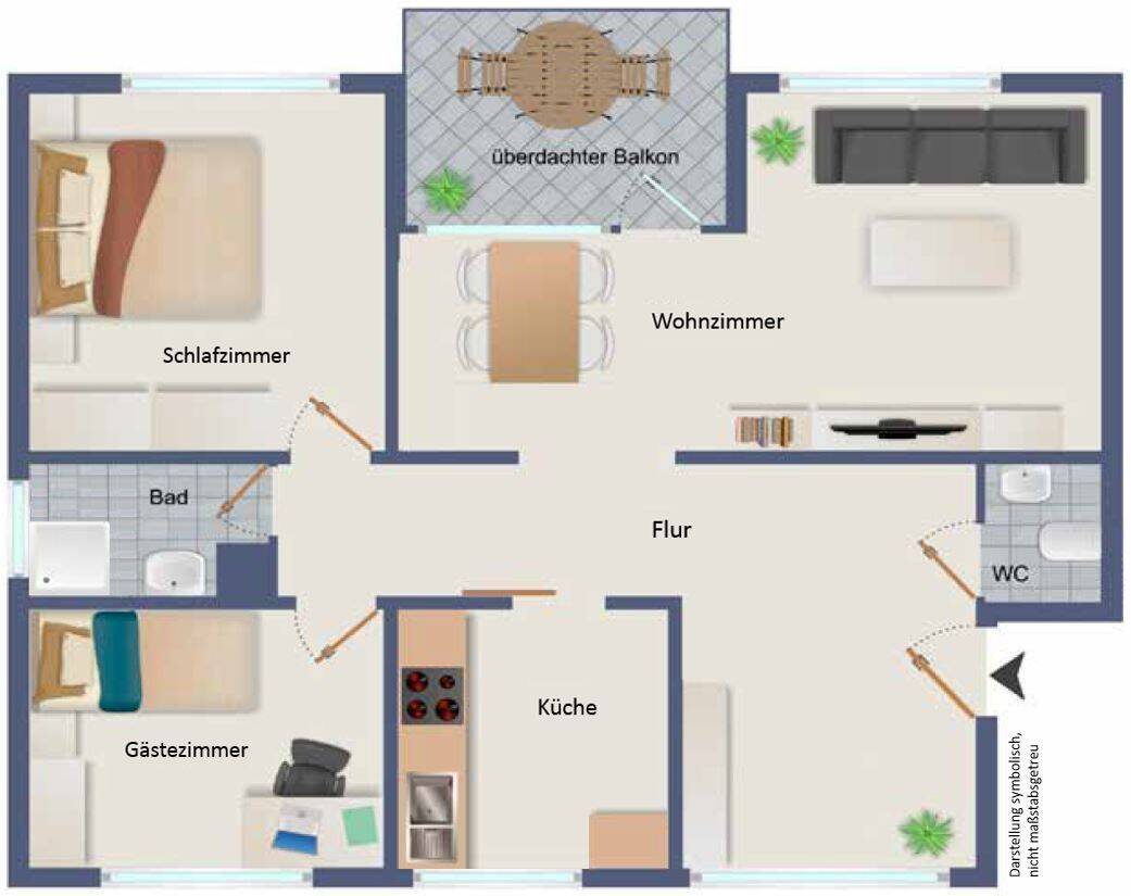 Helle, renovierte, seenahe 3-Zi.-Wohnung in Sipplingen, 78354 Sipplingen