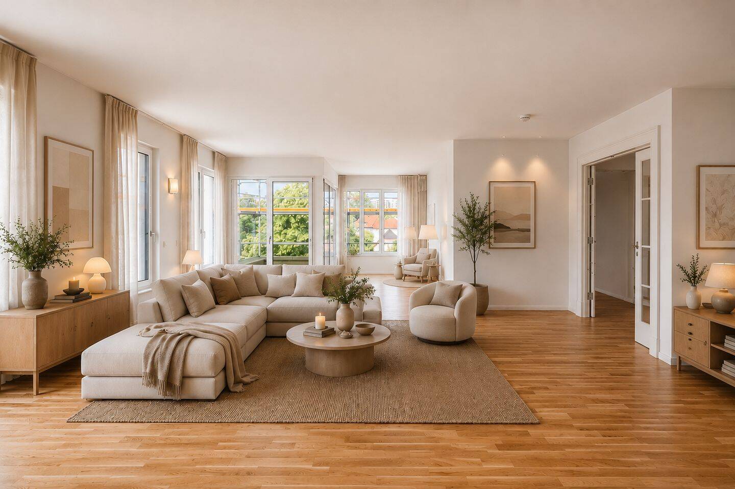 Sonnengeküsste Dachgeschosswohnung mit Aufdachterrasse im förderfähigen KFW-40-Effizienzhaus, 13158 Berlin (Pankow)