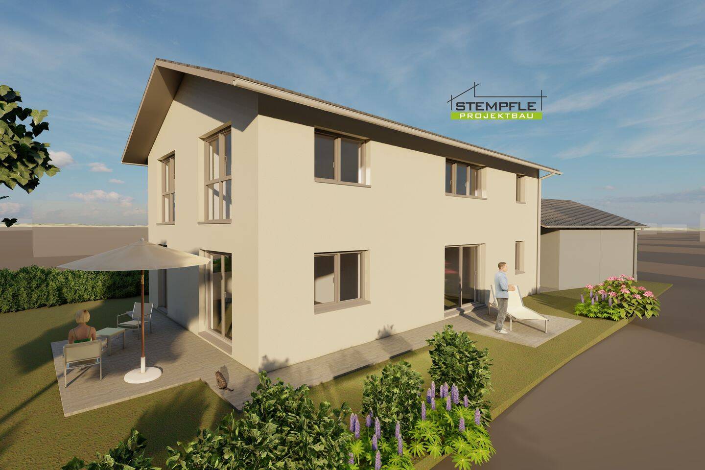 GELEGENHEIT! Bereits genehmigtes, schlüsselfertiges Einfamilienhaus mit Doppelgarage, 87616 Marktoberdorf