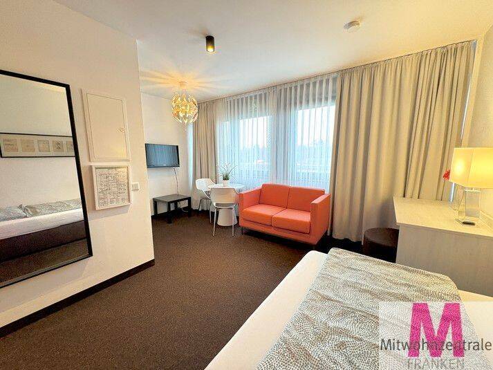 Apartment mit gehobener Komplettausstattung am Nürnberger Hafen, 90451 Nürnberg (Eibach Hafen Maiach Reichelsdorf Röthenbach bei Schweinau)