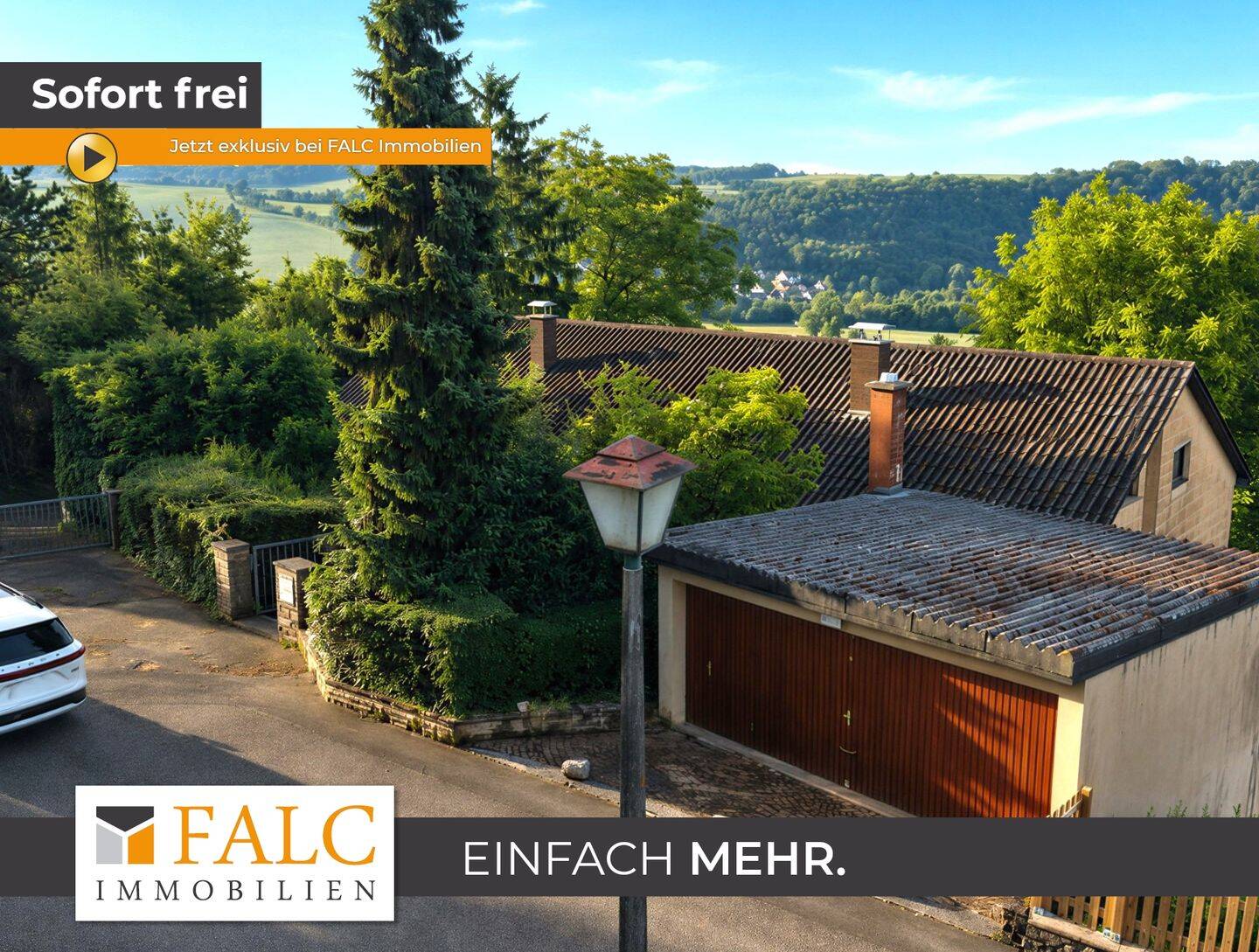 Naturparadies mit Weitblick auf die Stadt! Doppelhaus mit über 4.200 m² Grundstück – FALC Immobilien, 74249 Jagsthausen