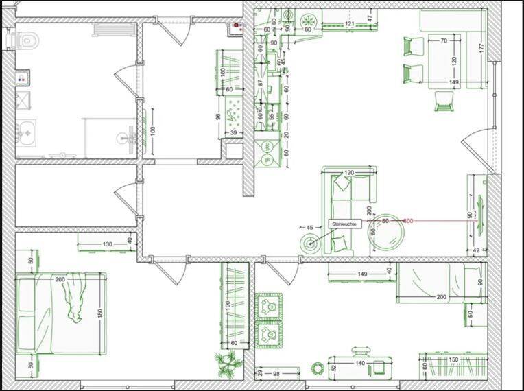 Großzügige 3-Zimmer-Erdgeschosswohnung mit privatem Garten – Erstbezug nach Kernsanierung, 31311 Uetze