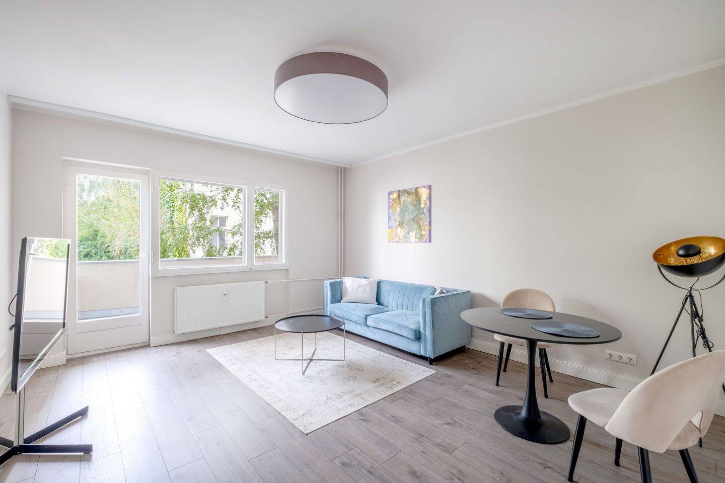 Stilvolle 3-Zimmer-Wohnung mit Süd-Balkon an der Spree – direkt am Hansaviertel, 10555 Berlin (Mitte Hansaviertel Moabit Tiergarten)