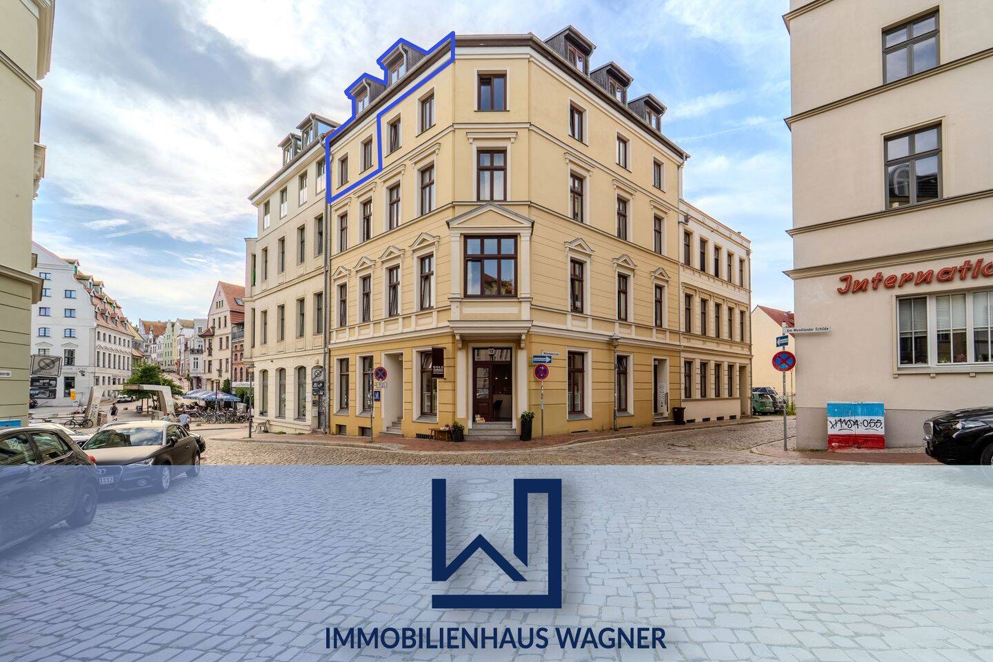 Rarität! Mit Aufzug! Großzügige Maisonette-Wohnung mit Dachterrasse in der Rostocker Altstadt, 18055 Rostock (Brinckmansdorf Kassebohm Kröpeliner Tor-Vorstadt Stadtmitte)