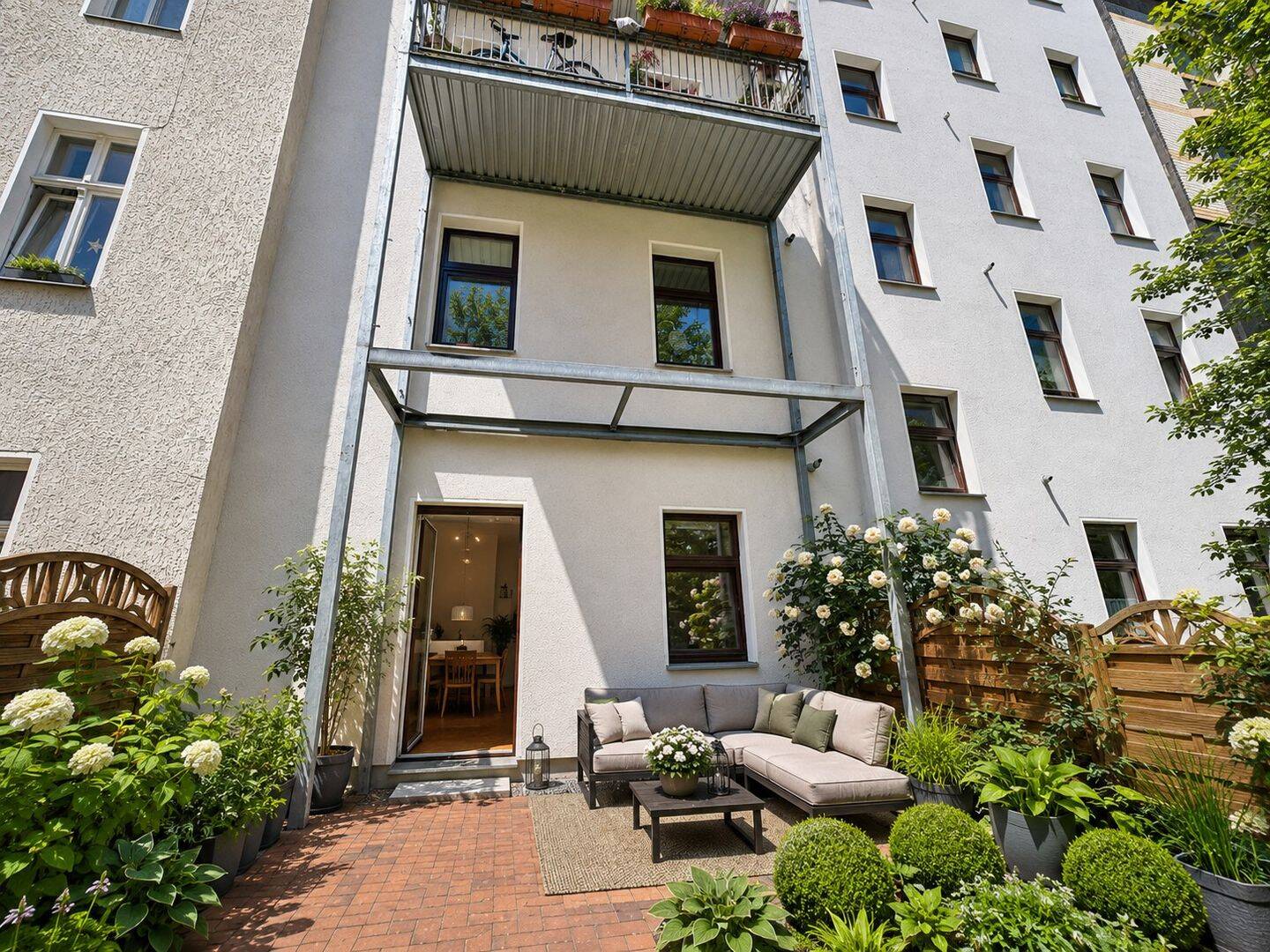 Top geschnittene, helle 3-Zi.-EG-Wohnung mit großer Südterrasse fußläufig zum Schloß Charlottenburg, 10585 Berlin (Charlottenburg-Wilmersdorf Charlottenburg)