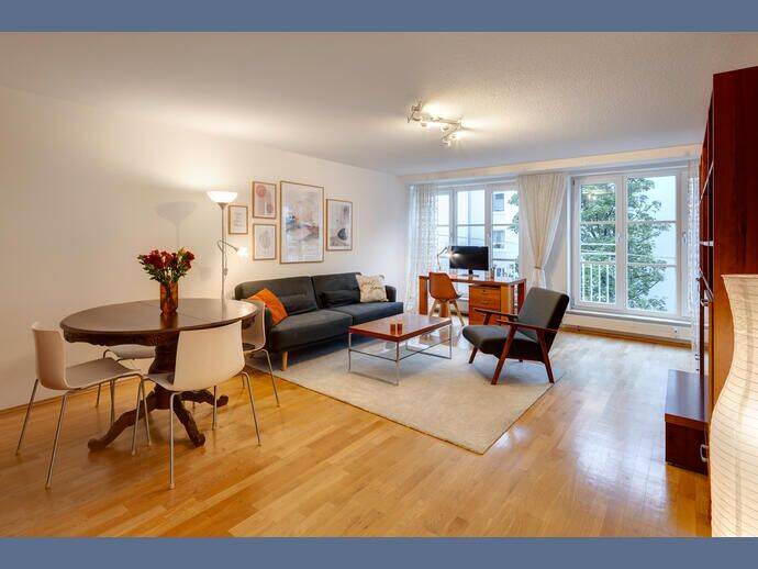 Möbliert: M-Maxvorstadt: schöne 2-Zimmer Wohnung, 80333 München (Altstadt-Lehel Maxvorstadt)