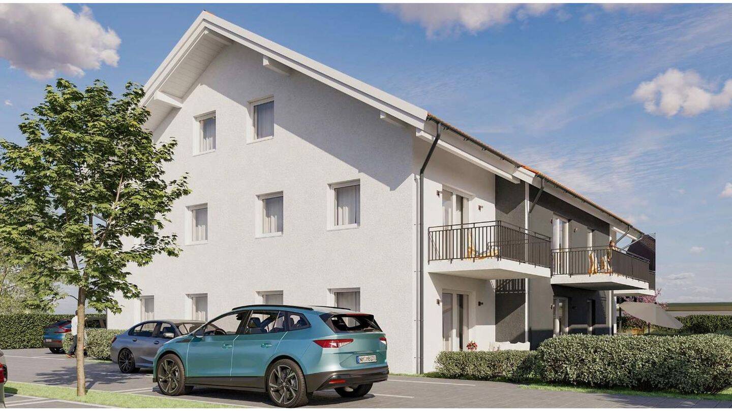 3 Zi.- Wohnung 1. OG Erstbezug mit Balkon und EBK, 94569 Stephansposching