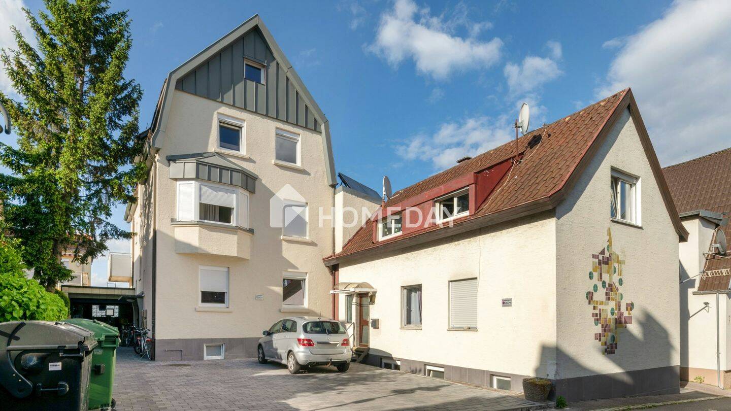 2 Häuser mit 10 Wohneinheiten | ca. 79.000 € Jahresnettokaltmiete | keine WEG-Aufteilung, 70435 Stuttgart (Stammheim Zuffenhausen)