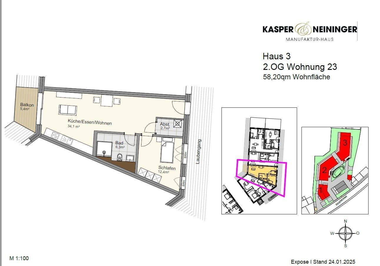 Schicke Wohnung mit Service, 77886 Lauf