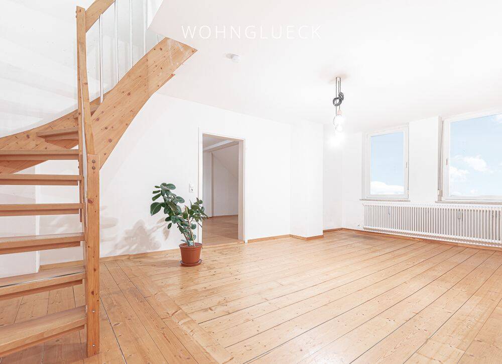 GROSSZÜGIGE 4-ZI.-MAISONETTE WOHNUNG IN ZENTRALER LAGE, 86152 Augsburg (Innenstadt)