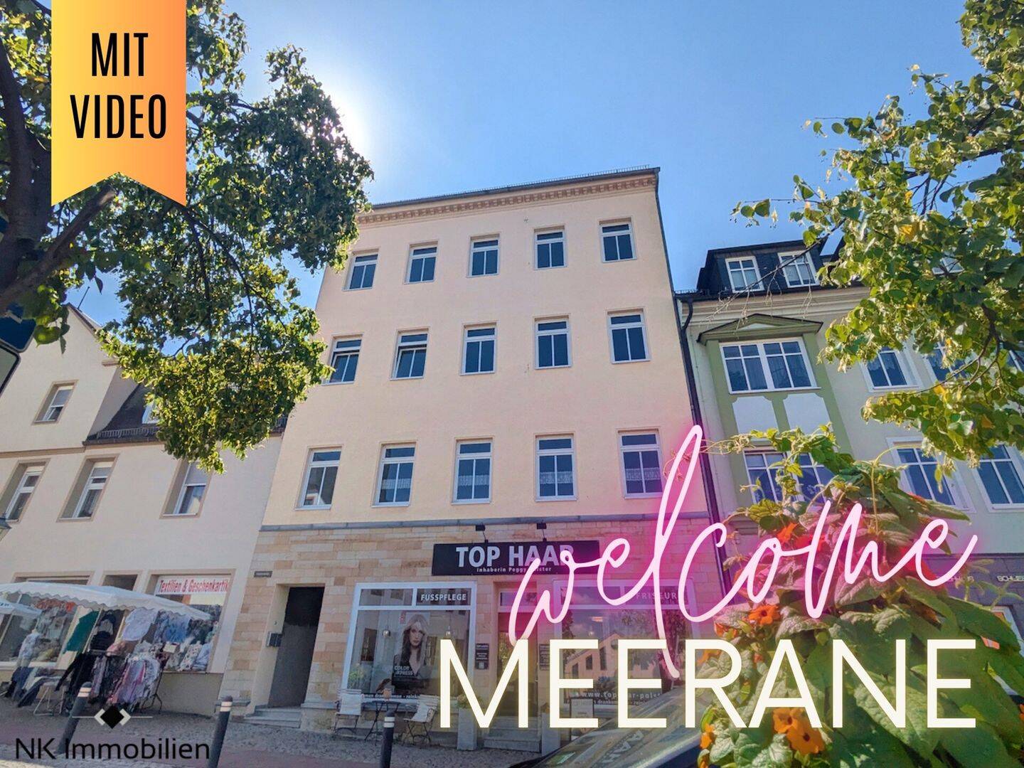 ++ attraktive, renovierte 3-Raum Wohnung in zentraler Lage, direkt am Markt in Meerane ++, 8393 Meerane