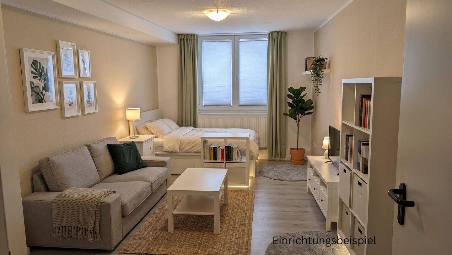 Ein-Zimmer-Apartment im Erdgeschoss mit Einbauküche in Witzenhausen, 37213 Witzenhausen