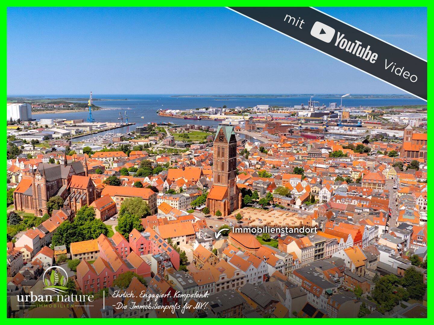 Ferienhaus oder Zuhause? Modernes Stadthaus mit drei Wohnebenen und Garage, 23966 Wismar