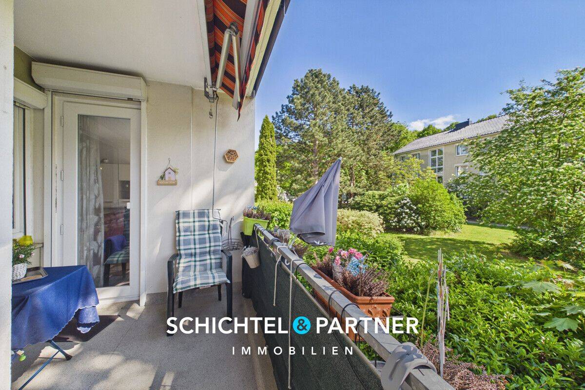 Huchting | Gepflegte 3-Zimmer-Wohnung im Hochparterre mit Balkon, 28259 Bremen (Grolland Kirchhuchting Mittelshuchting Sodenmatt)