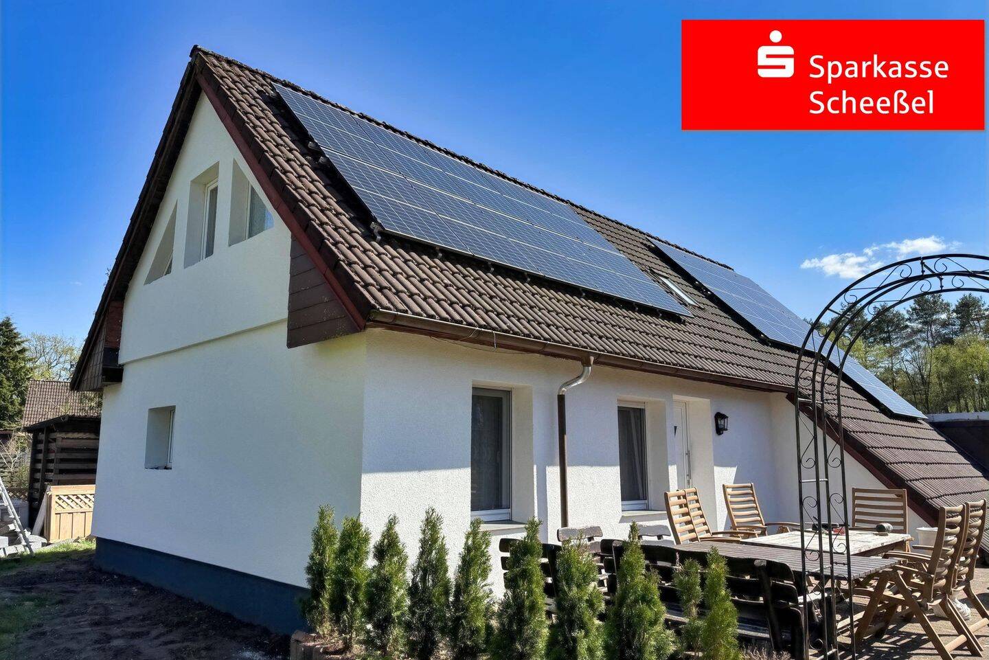Saniertes Ferienhaus mit Gartenidylle – lichtdurchflutet & zukunftsorientiert, 27389 Fintel