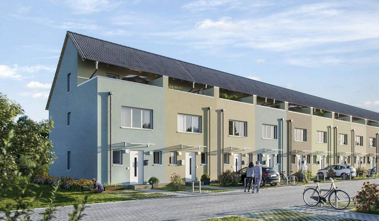 Bezahlbares Reihenhaus als Effizienzhaus 55, 15806 Zossen