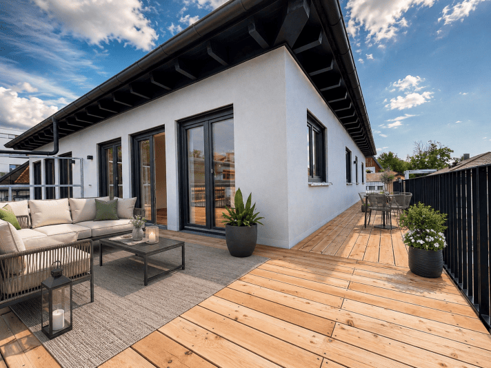 Helle Penthousewohnung mit Dachterrasse, 87435 Kempten (Allgäu) (Adelharz Eich Kempten Rothkreuz Steufzgen)