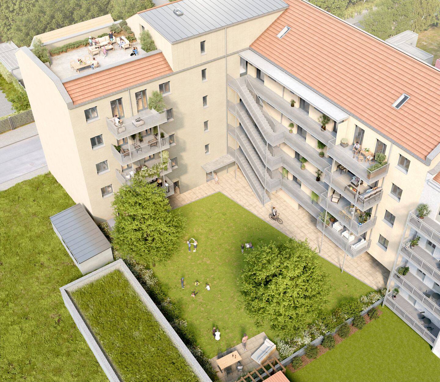 Kaufen statt Mieten * Förderfähiger NEUBAU * 2 Zimmer * KFW 40 und QNG, 4318 Leipzig (Anger-Crottendorf Sellerhausen-Stünz)