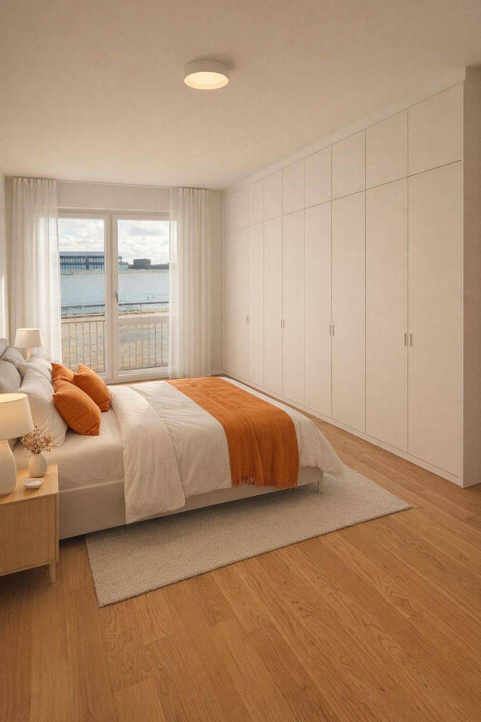 Gut geschnittene 3-Zimmer-Wohnung mit zwei Bädern, Abstellraum und Balkon, 40549 Düsseldorf (Heerdt Oberkassel)