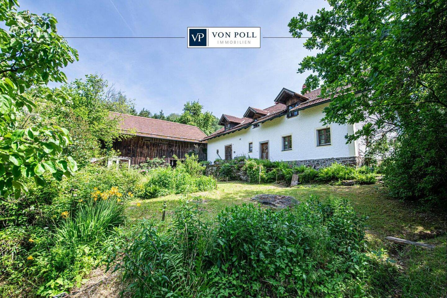 „Idyllisches Bauernhaus mit Teich & eigener Quelle – Ruhe, Natur und Geschichte vereint“, 93495 Weiding