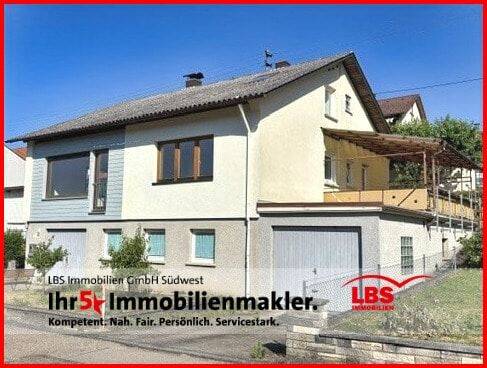 Gemütliches Einfamilienhaus mit Werkstatt/Lager/Garagengebäude und Garten, 72172 Sulz am Neckar