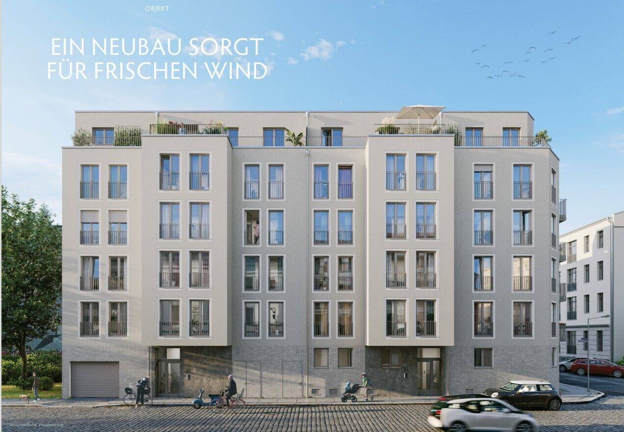 Moderne 2-Raum-Wohnung im Neubau, 4317 Leipzig (Neustadt-Neuschönefeld Reudnitz-Thonberg Zentrum-Ost)
