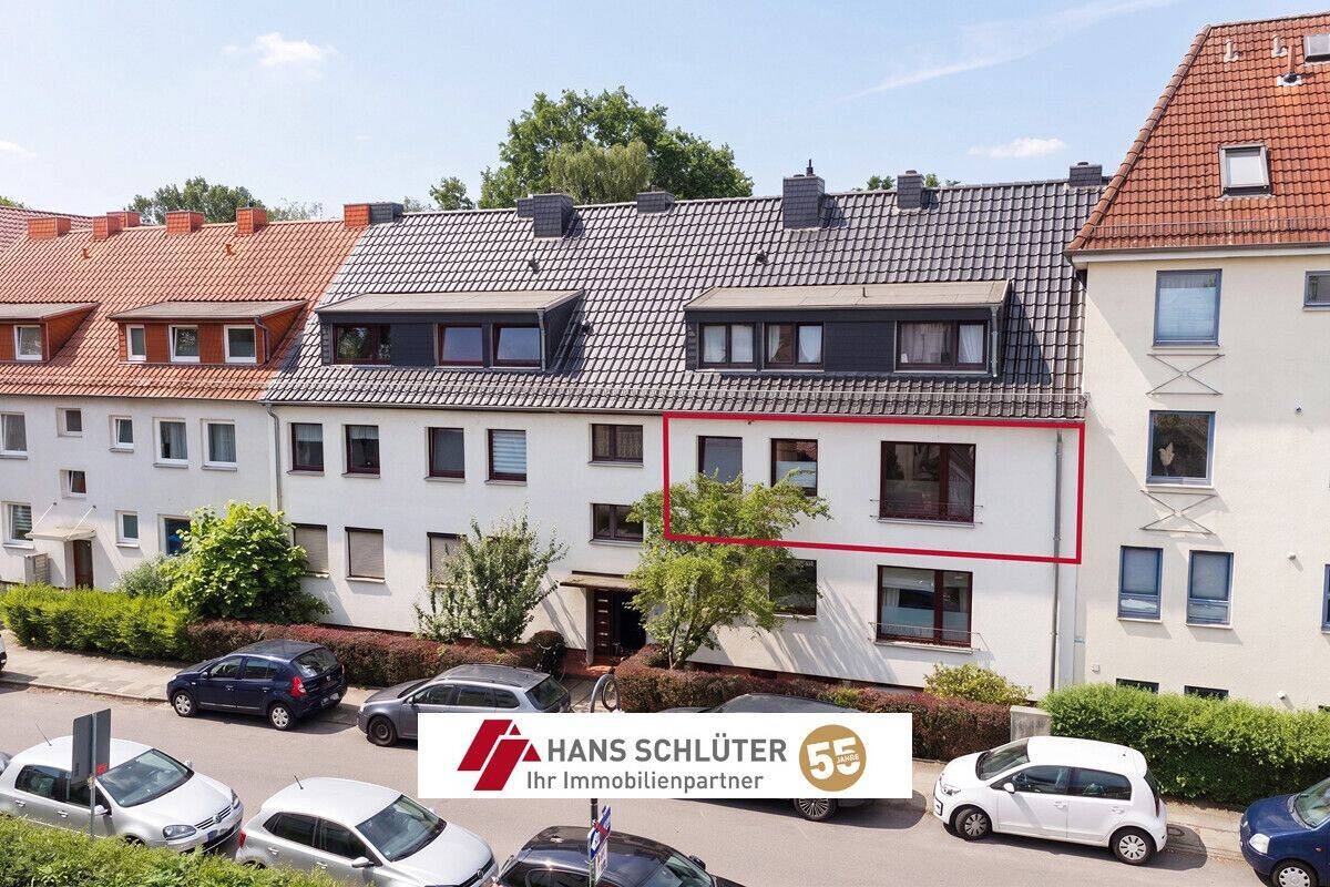 Neustadt: ansprechende, modernisierte 3-4 Zimmer Eigentumswohnung mit Balkon, 28201 Bremen (Buntentor Gartenstadt Süd Huckelriede Neustadt Südervorstadt)