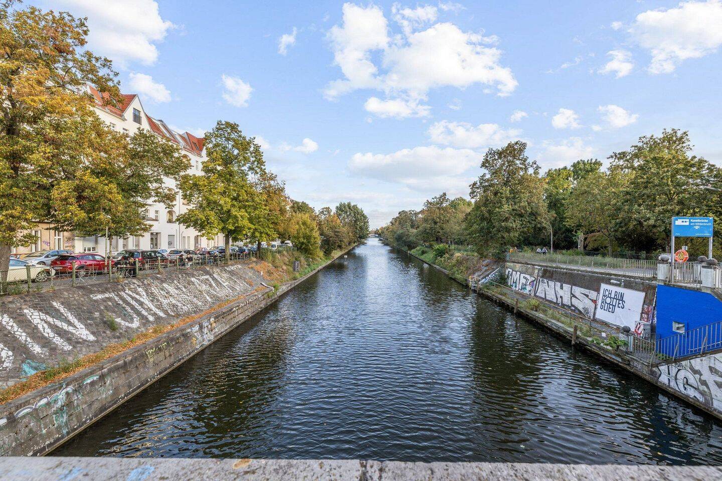 Licht, Lage, Lebensqualität – Vorderhauswohnung mit Blick auf den Kanal, 12059 Berlin (Neukölln Kolonie Petersbaude Kolonie Rübezahl)
