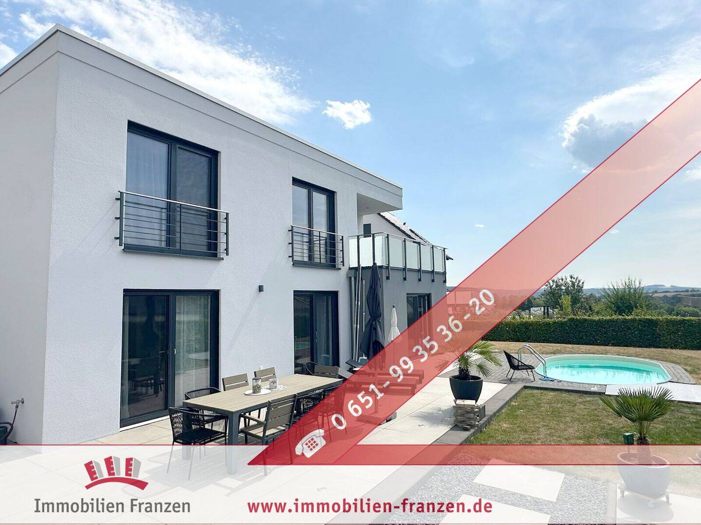 Neu- und hochwertiges, energieeffizientes Haus mit Pool in Top Lage, 54343 Föhren