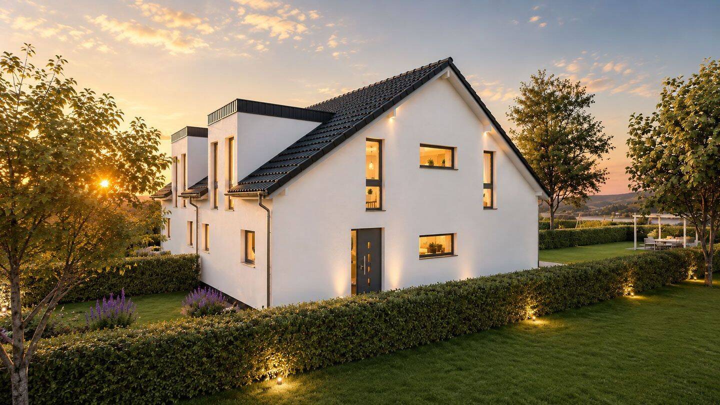 Neubau-DHH in Wahlscheid: Wand an Wand mit Freunden oder der Familie wohnen!, 53797 Lohmar