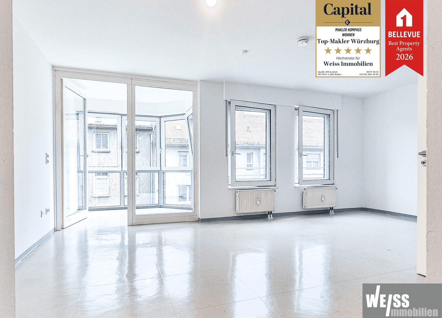 Leerstehende 1-Zimmer Wohnung mit großem Potenzial, 97080 Würzburg (Altstadt Dürrbachau Grombühl Oberdürrbach Unterdürrbach)