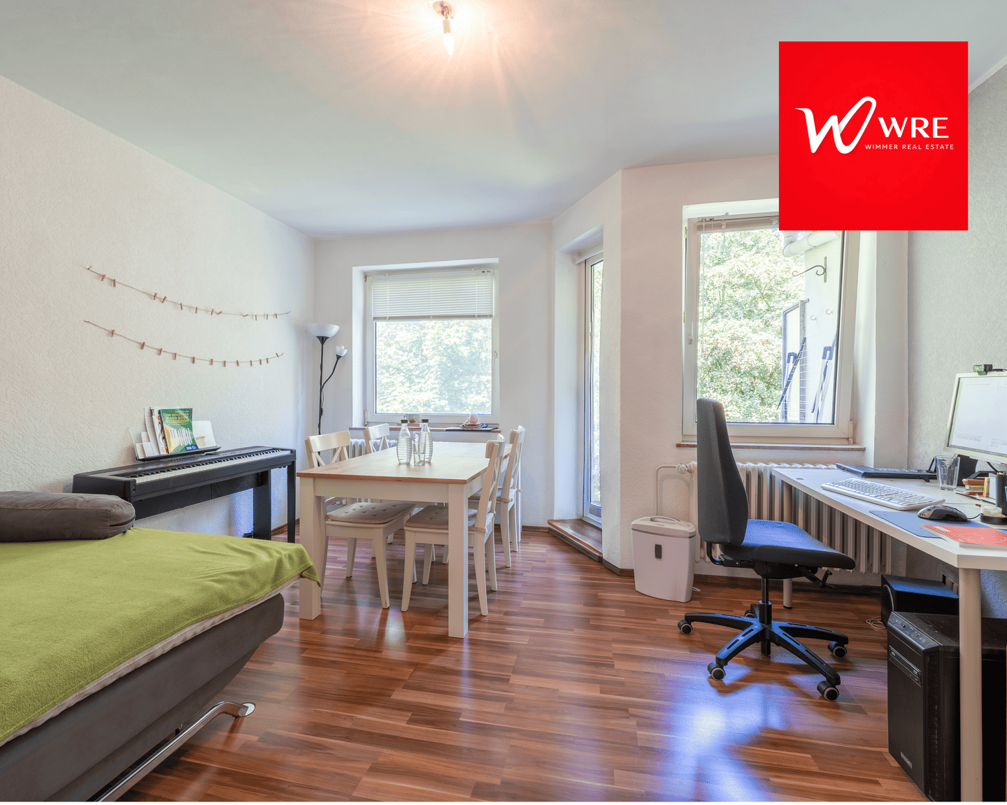 Nahe Bürgerpark und Unisee: Helle 2-Zimmer-Wohnung in Toplage, 28213 Bremen (Neu Schwachhausen Riensberg)