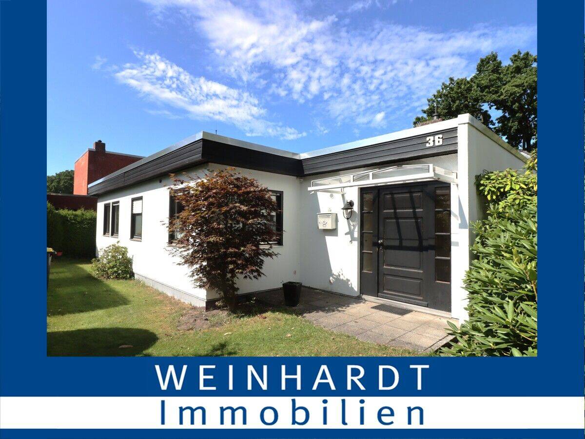 Bungalow in ruhiger grüner Lage von Hamburg-Poppenbüttel, 22399 Hamburg (Wandsbek Hummelsbüttel Lemsahl-Mellingstedt Poppenbüttel)