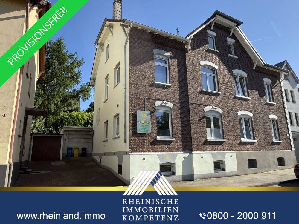 PROVISIONSFREI: MODERNISIERTES GENERATIONENHAUS mit GEWERBERAUM / LUXUSGARAGE, TERRASSE & NUTZGARTEN, 42719 Solingen (Gräfrath Merscheid Solingen-Mitte Wald)