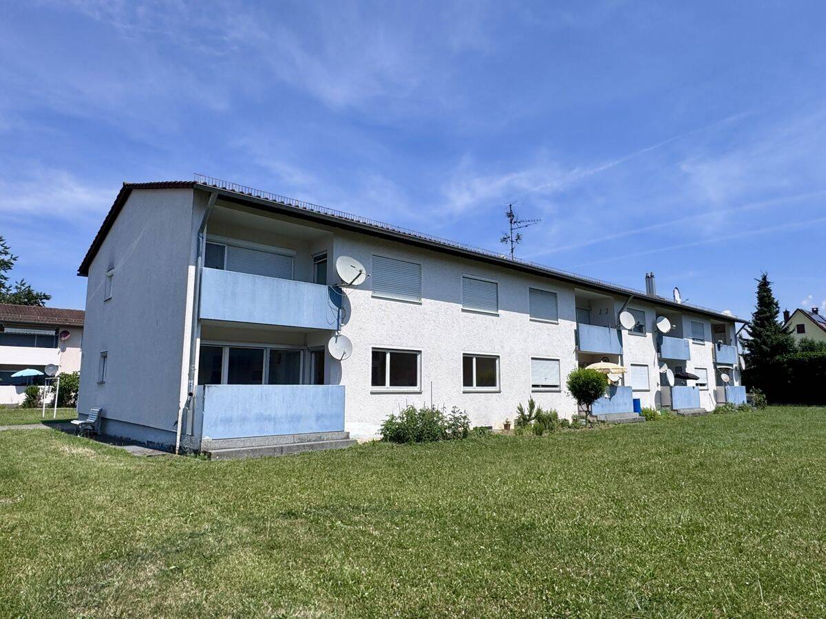 Helle, ruhige 3-Zimmer-Hochparterre-Wohnung mit Balkon, 88046 Friedrichshafen