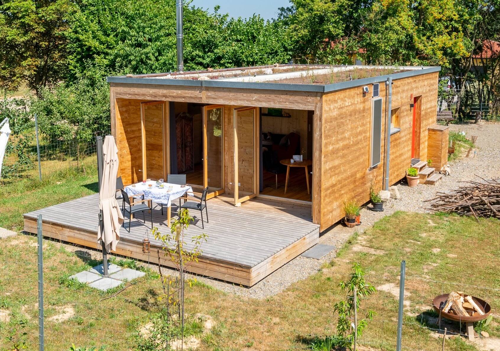 1 Modulhaus Massivholz nahe Hartmannshof mit S-Bahnanschluss, 91249 Weigendorf