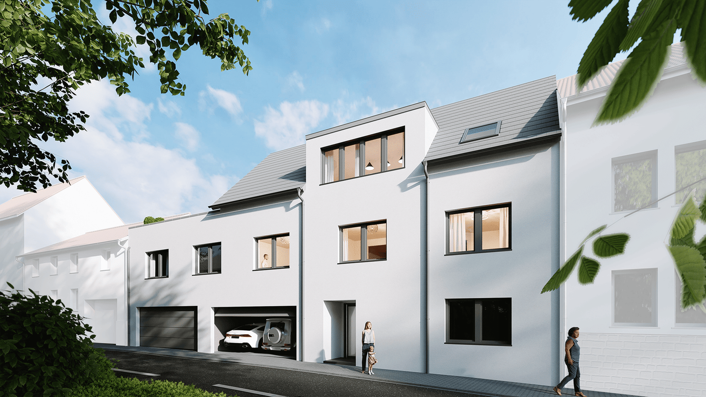Penthaushaus mit Kühlung, Lift, Einliegerwohnung und 4 Garagen bis zu 5,00m hohen Decken, 68782 Brühl