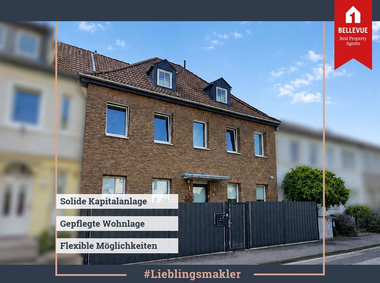 Energetisch modernisiertes Dreifamilienhaus || Maximale Flexibilität, 40591 Düsseldorf (Eller Holthausen Oberbilk Wersten)