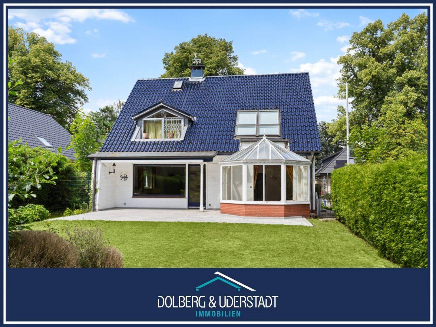 Charmantes Einfamilienhaus mit Südgrundstück, Wintergarten und Garage, in sehr begehrter Lage, 22143 Hamburg (Wandsbek Rahlstedt)