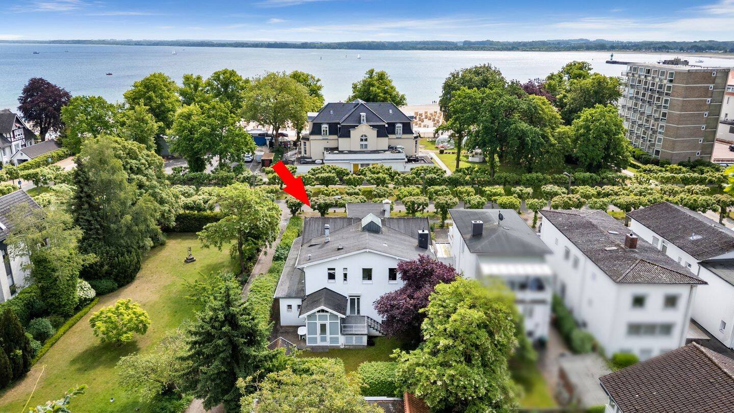 Historische Villa in der Kaiserallee Meerblick • Privatsphäre • Seltenheit