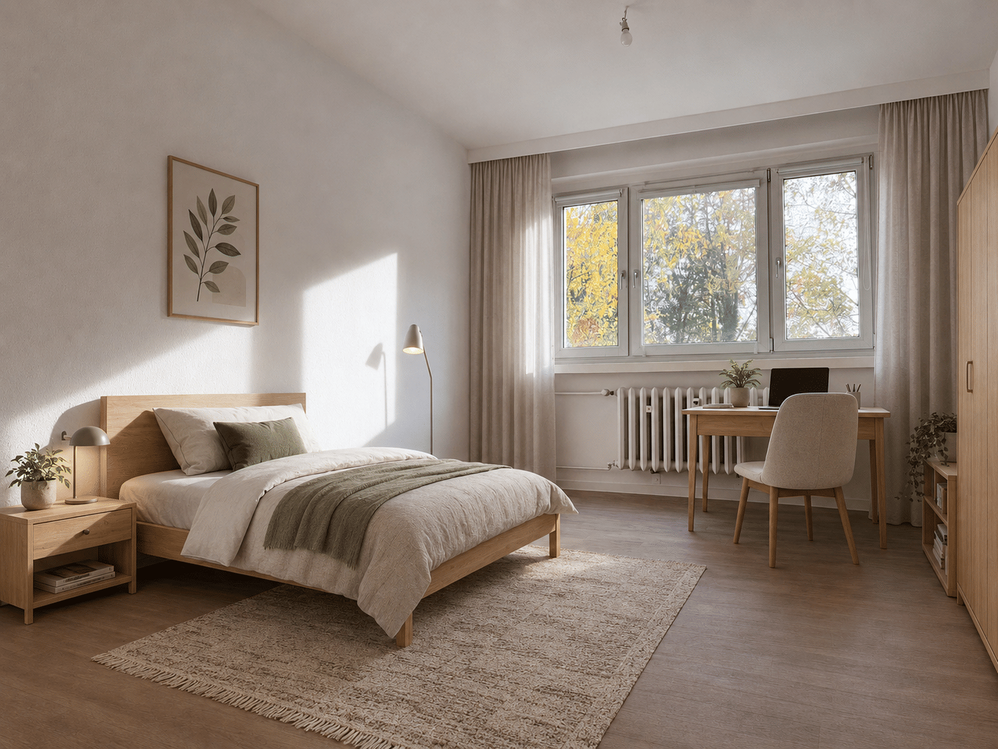 Ruhige STUDENTENWOHNUNG mit gratis Internetzugang, 99425 Weimar