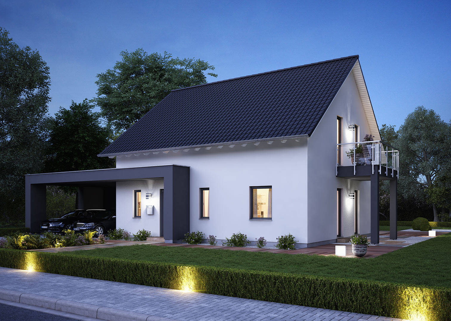 Stadtvilla pur: Einfamilienhaus mit 165 m² in Stöckse, 31638 Stöckse