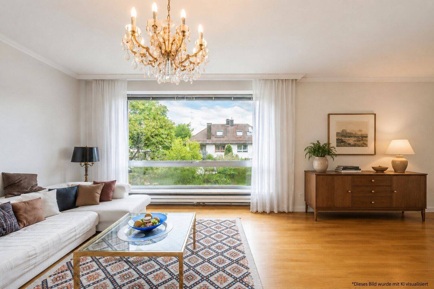 AIGNER – Exklusive 4,5-Zimmer-Wohnung mit Loggia in Bestlage Blumenviertel, 81377 München (Hadern Sendling-Westpark)