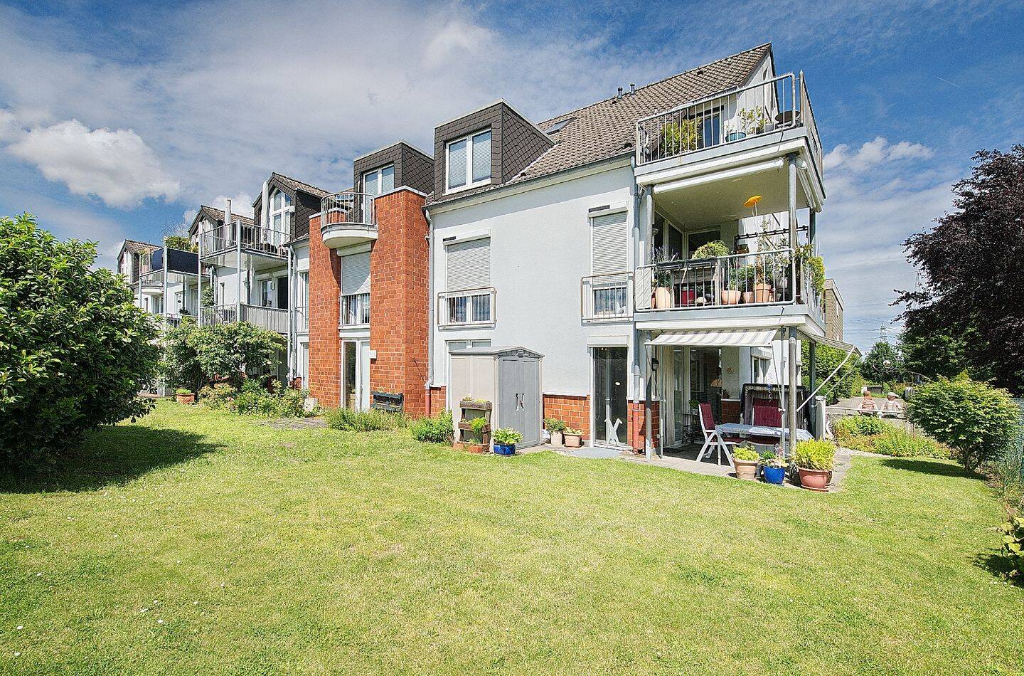 Düsseldorf-Itter! Provisionsfrei für Käufer! 3-Zimmer-Gartenwohnung mit Blick ins weite Grün!, 40589 Düsseldorf