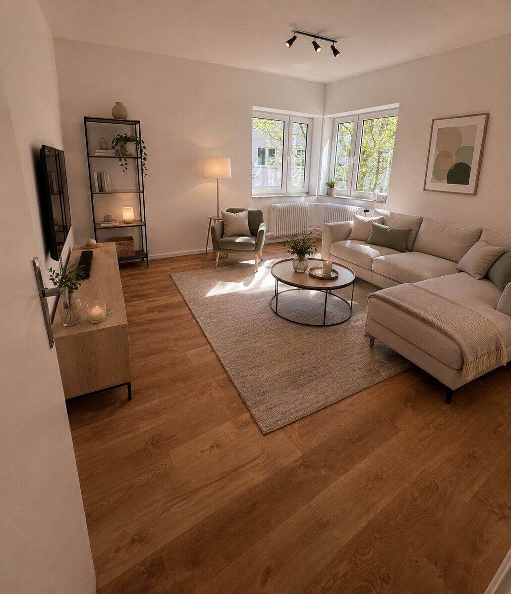 Provisionsfreie 4-Zimmer-Wohnung mit Balkon in begehrter Lage nahe der Karlsaue, 34121 Kassel (Mitte Süd Wehlheiden)